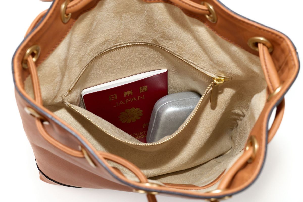 PELLE MORBIDA ペッレモルビダ FIRENZE フィレンツェ 巾着バッグ PMO-MB080FI