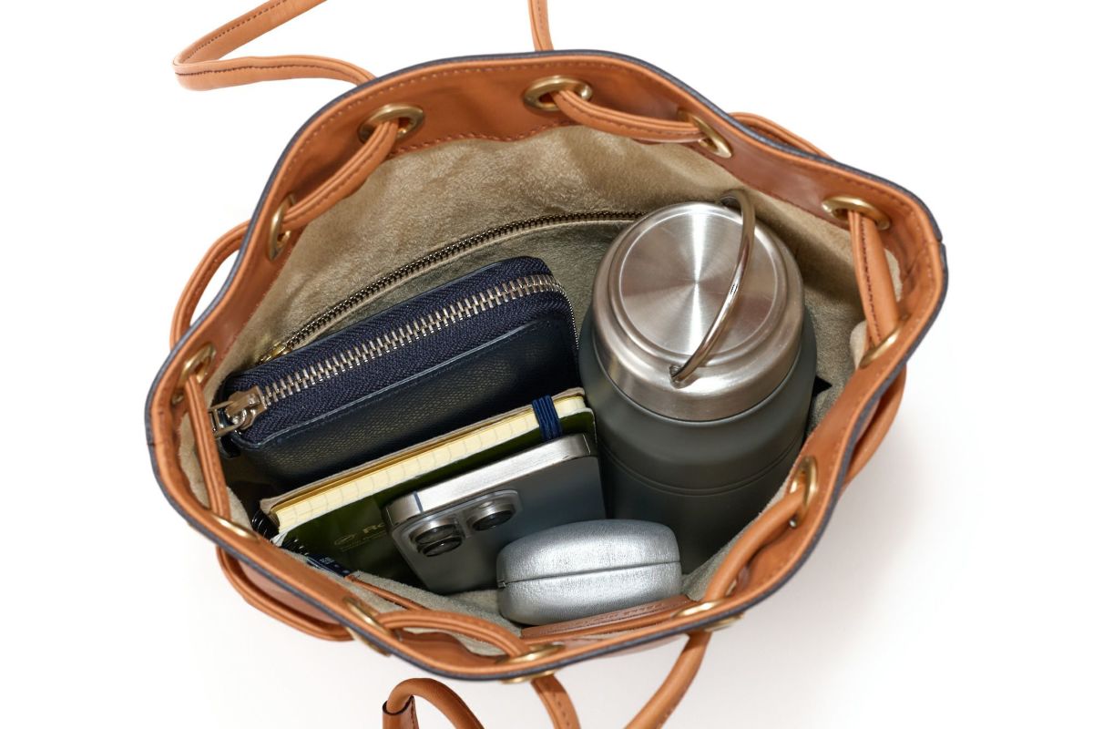 PELLE MORBIDA ペッレモルビダ FIRENZE フィレンツェ 巾着バッグ PMO-MB080FI