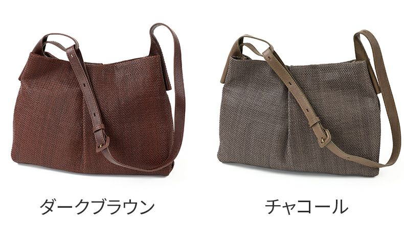 genten ゲンテン Pelle tessile ペッレ テッシル ショルダーバッグ 44559