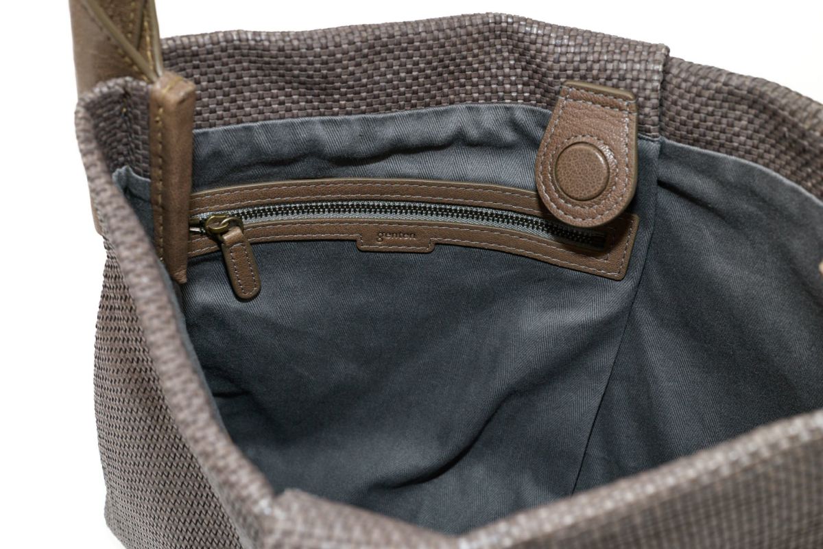 genten ゲンテン Pelle tessile ペッレ テッシル ショルダーバッグ 44559