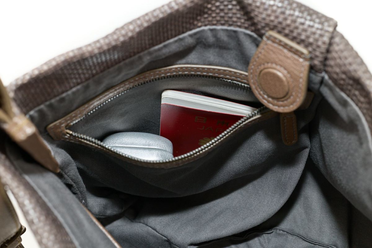 genten ゲンテン Pelle tessile ペッレ テッシル ショルダーバッグ 44559