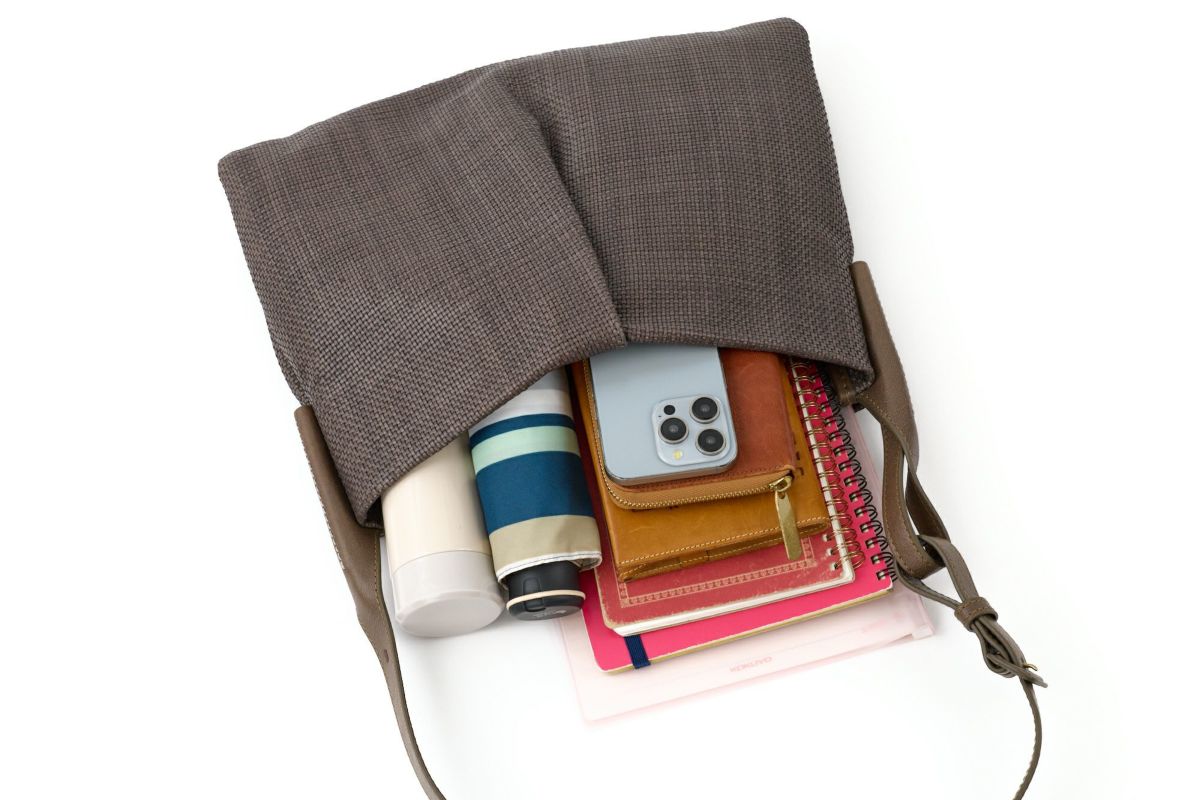 genten ゲンテン Pelle tessile ペッレ テッシル ショルダーバッグ 44559