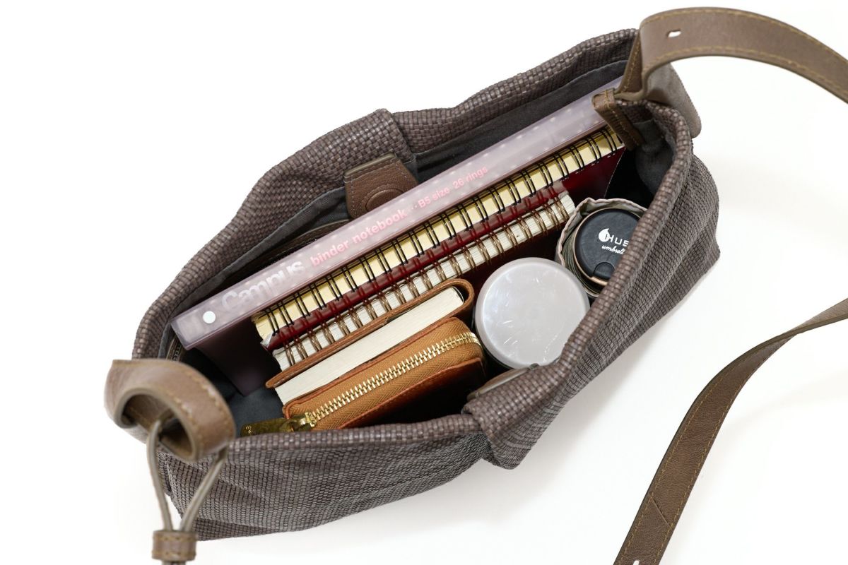 genten ゲンテン Pelle tessile ペッレ テッシル ショルダーバッグ 44559