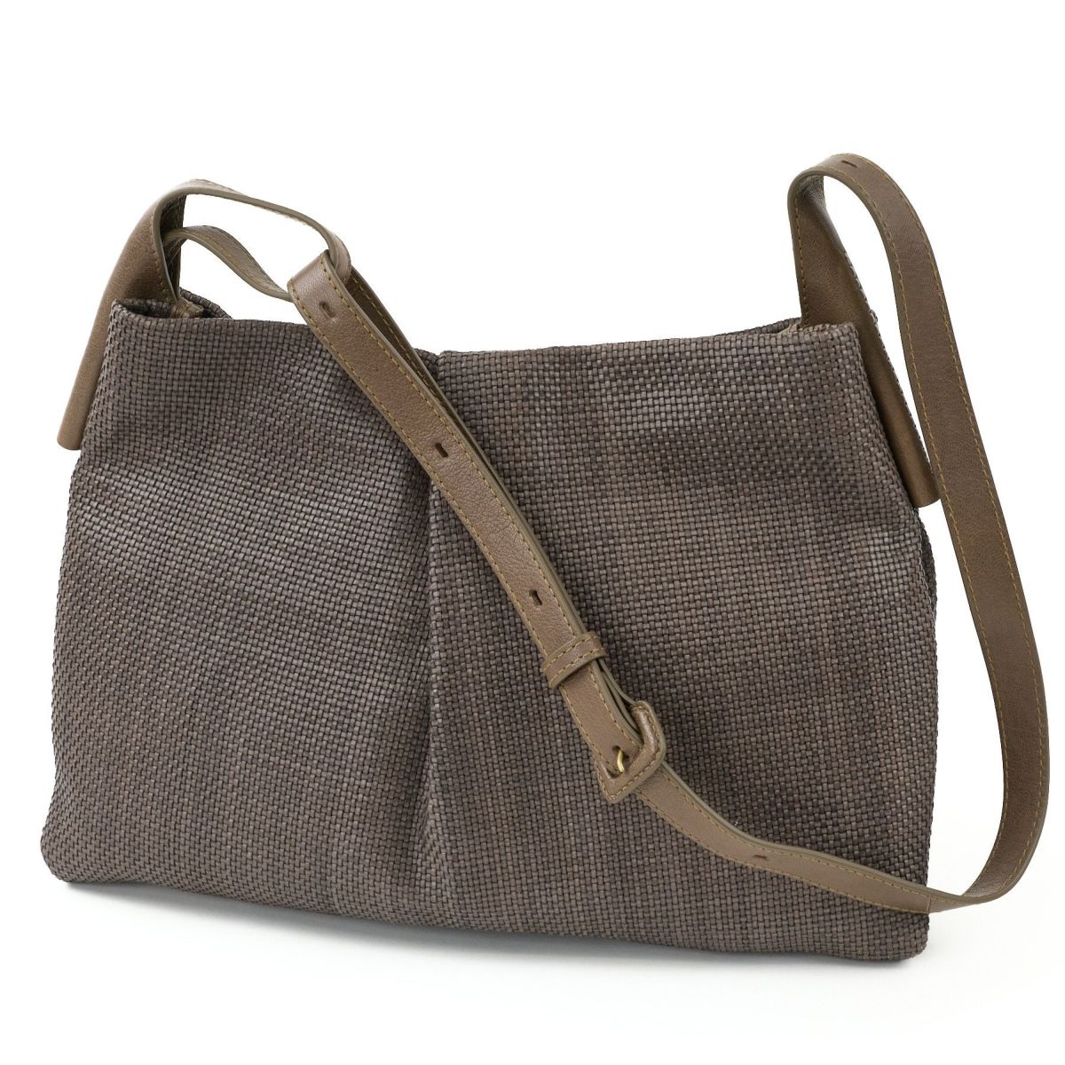 genten ゲンテン Pelle tessile ペッレ テッシル ショルダーバッグ 44559