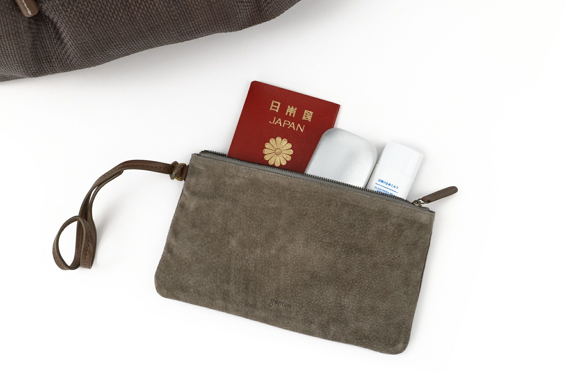genten ゲンテン Pelle tessile ペッレ テッシル トートバッグ 44558