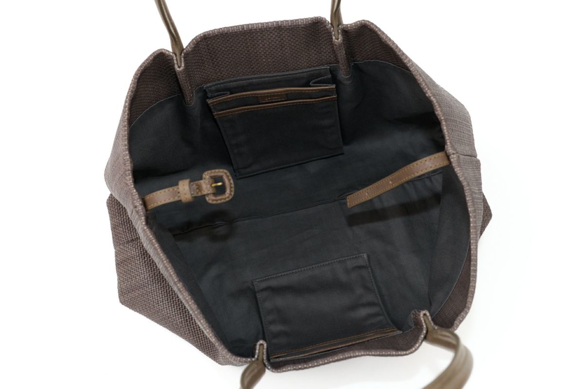 genten ゲンテン Pelle tessile ペッレ テッシル トートバッグ 44558