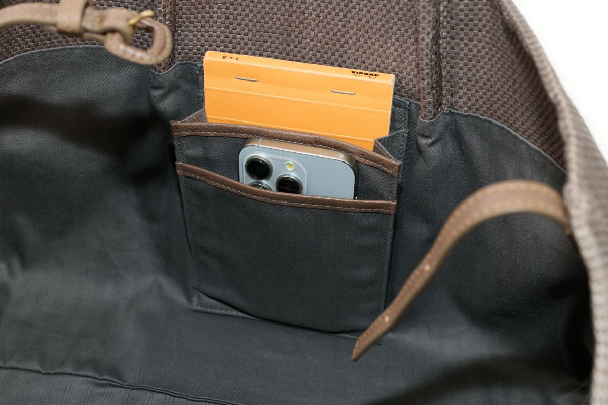 genten ゲンテン Pelle tessile ペッレ テッシル トートバッグ 44558