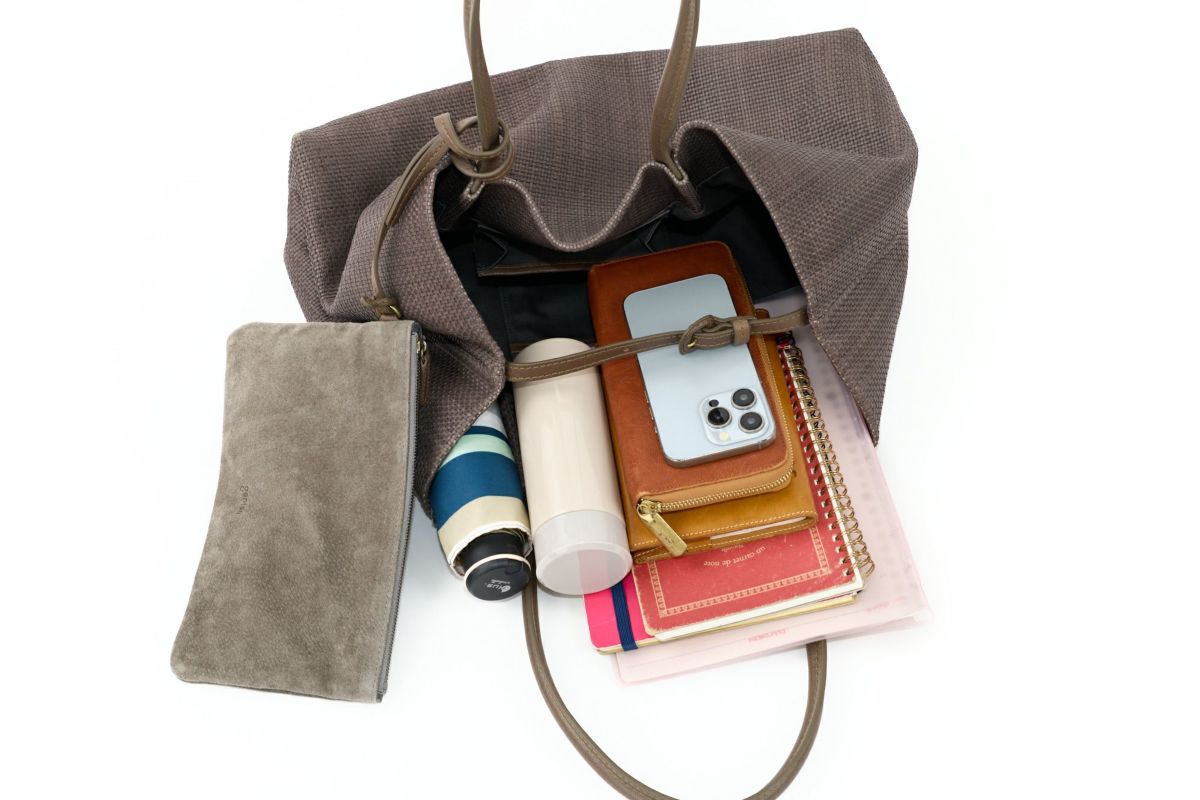 genten ゲンテン Pelle tessile ペッレ テッシル トートバッグ 44558