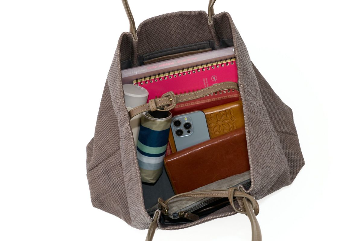 genten ゲンテン Pelle tessile ペッレ テッシル トートバッグ 44558