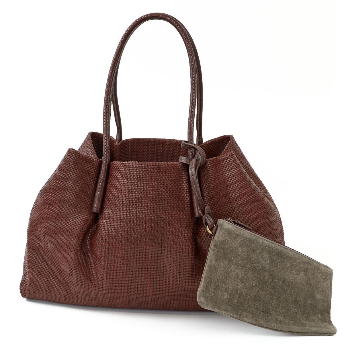genten ゲンテン Pelle tessile ペッレ テッシル トートバッグ 44558