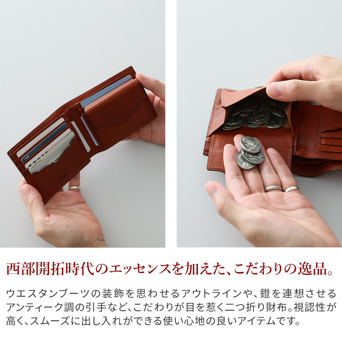 Dakota BLACK LABEL ダコタ ブラックレーベル ハイデ 小銭入れ付き二つ折り財布 0620250