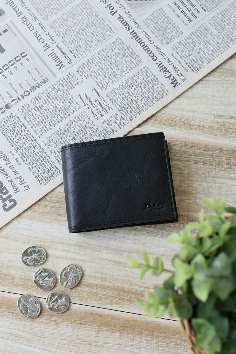 Dakota BLACK LABEL ダコタ ブラックレーベル ハイデ 小銭入れ付き二つ折り財布 0620250