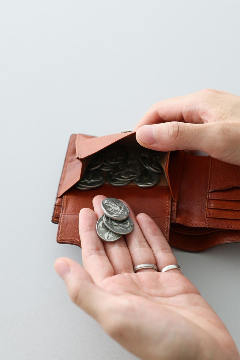 Dakota BLACK LABEL ダコタ ブラックレーベル ハイデ 小銭入れ付き二つ折り財布 0620250