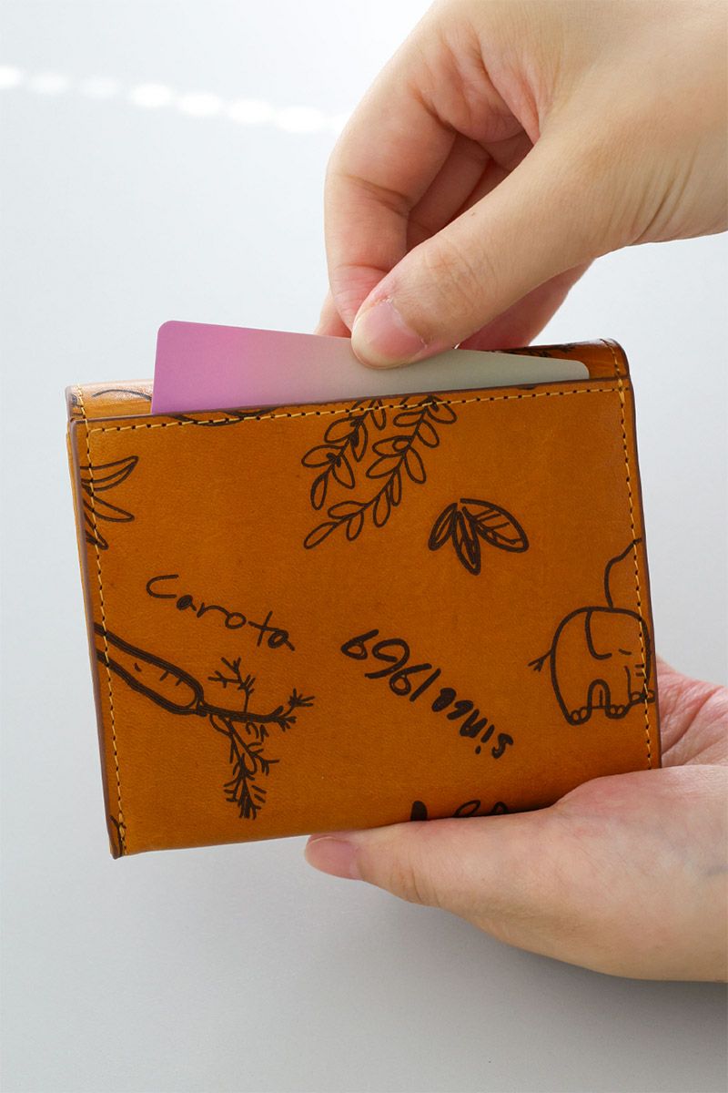 Dakota ダコタ エレファンテ 小銭入れ付き二つ折り財布 0031780