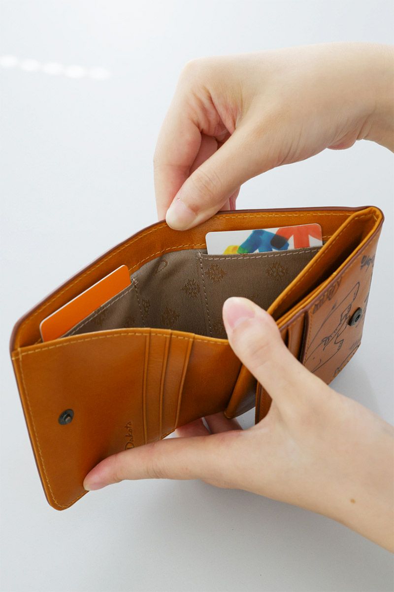 Dakota ダコタ エレファンテ 小銭入れ付き二つ折り財布 0031780