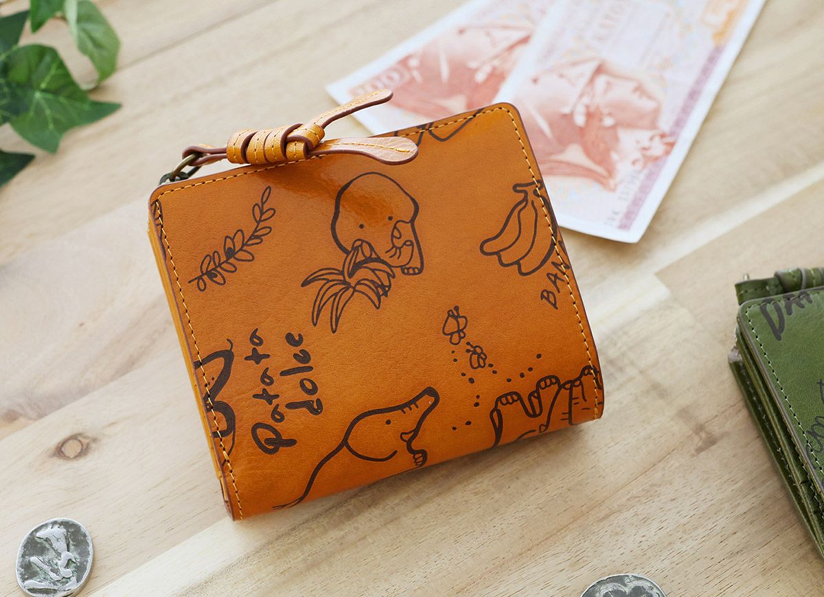 Dakota ダコタ エレファンテ 小銭入れ付き二つ折り財布 0031781