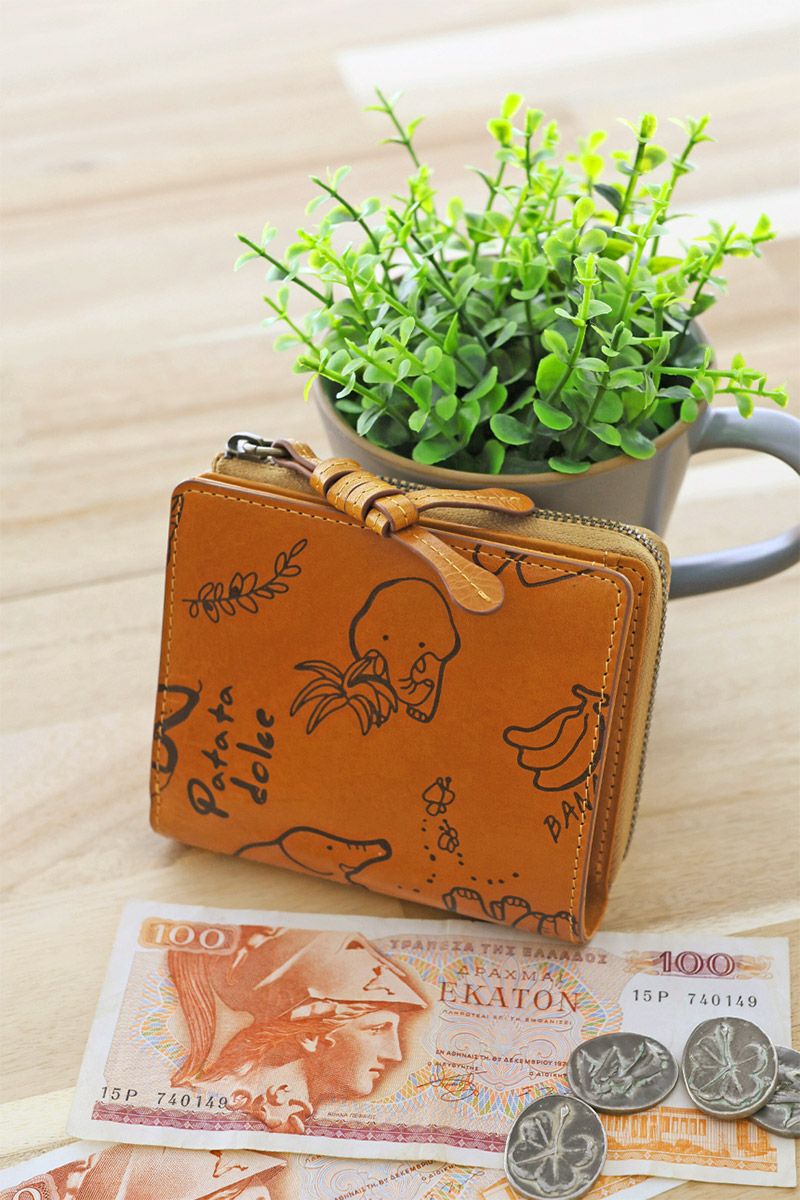 Dakota ダコタ エレファンテ 小銭入れ付き二つ折り財布 0031781