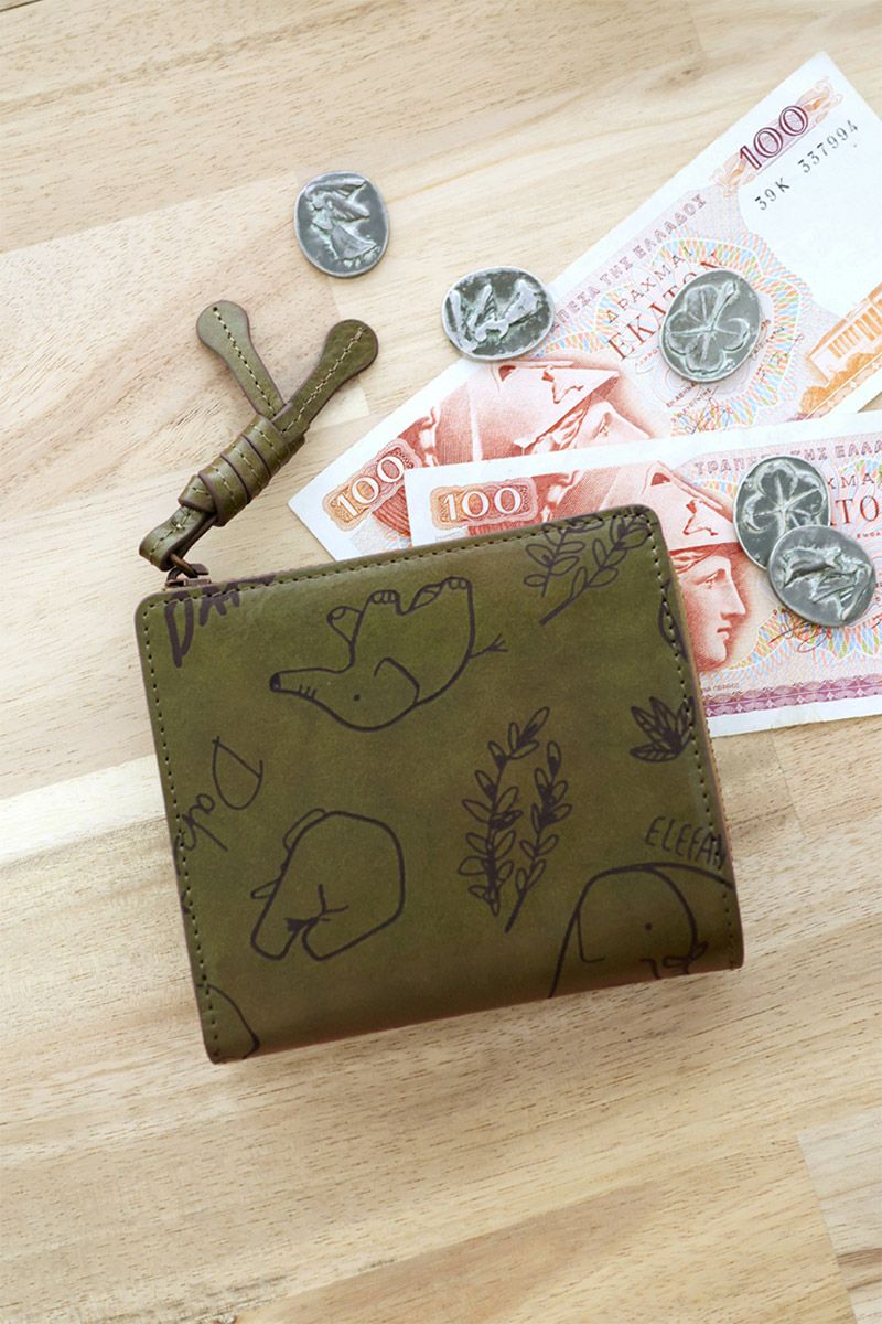 Dakota ダコタ エレファンテ 小銭入れ付き二つ折り財布 0031781