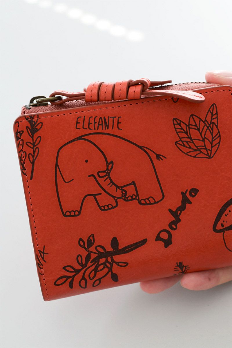 Dakota ダコタ エレファンテ 小銭入れ付き二つ折り財布 0031781
