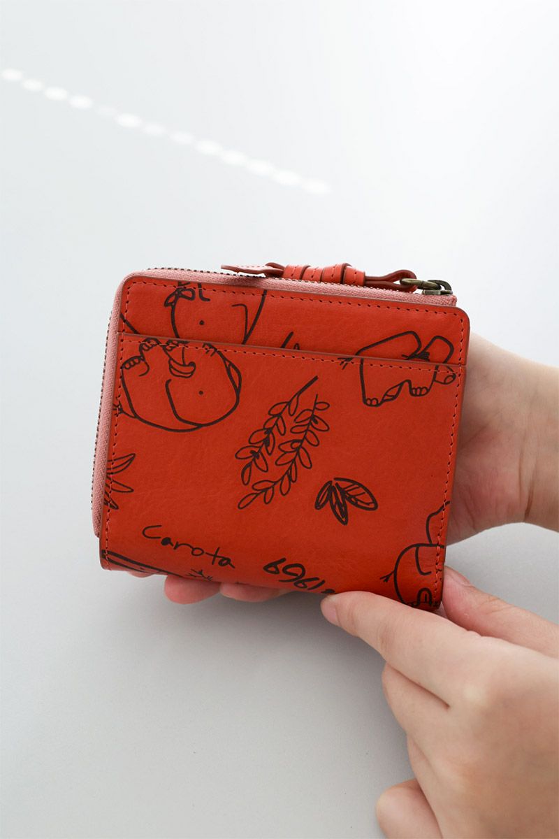 Dakota ダコタ エレファンテ 小銭入れ付き二つ折り財布 0031781