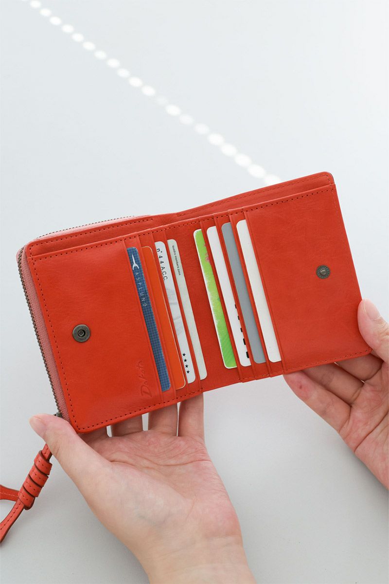 Dakota ダコタ エレファンテ 小銭入れ付き二つ折り財布 0031781