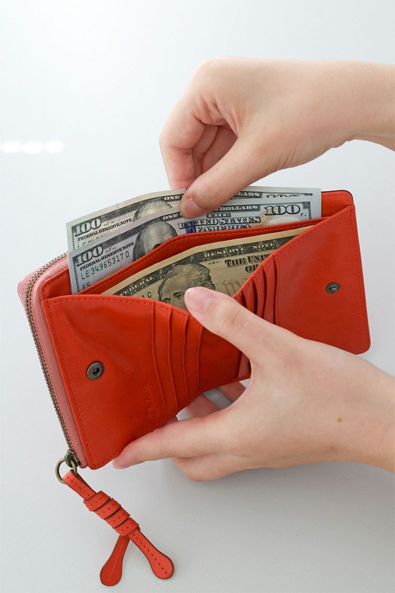 Dakota ダコタ エレファンテ 小銭入れ付き二つ折り財布 0031781