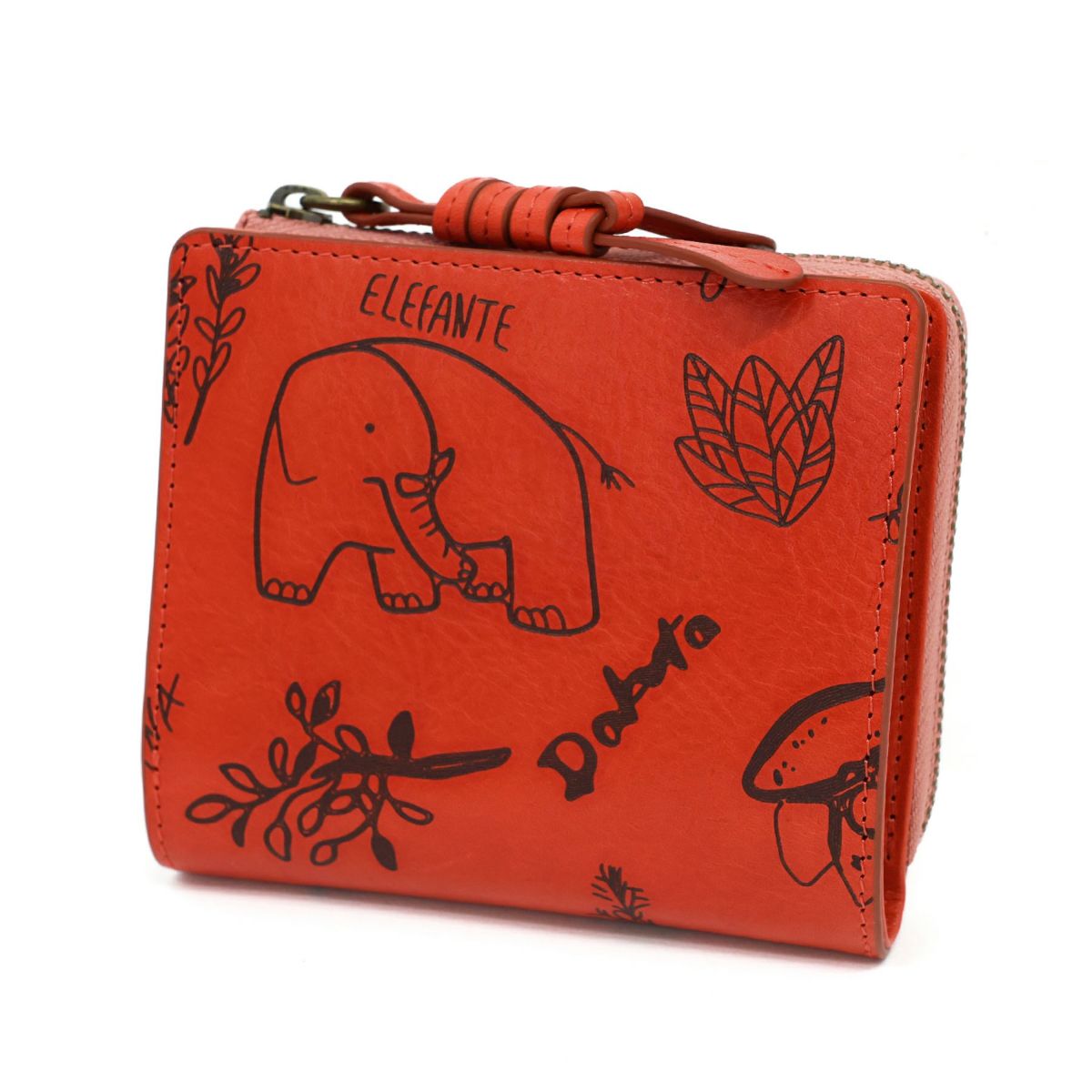 Dakota ダコタ エレファンテ 小銭入れ付き二つ折り財布 0031781