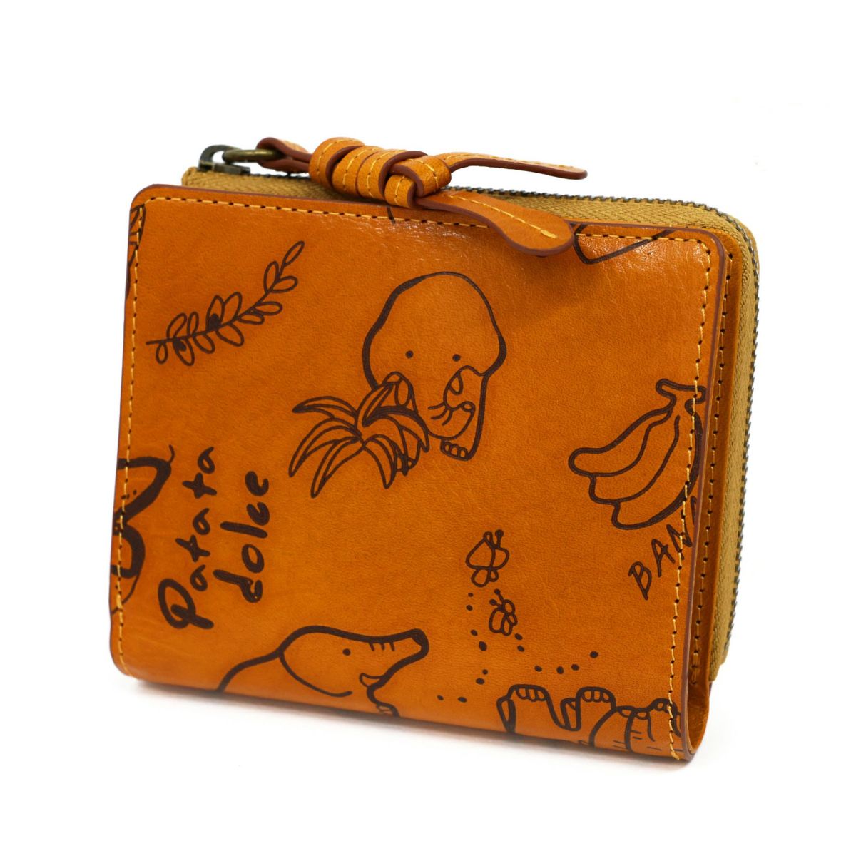 Dakota ダコタ エレファンテ 小銭入れ付き二つ折り財布 0031781