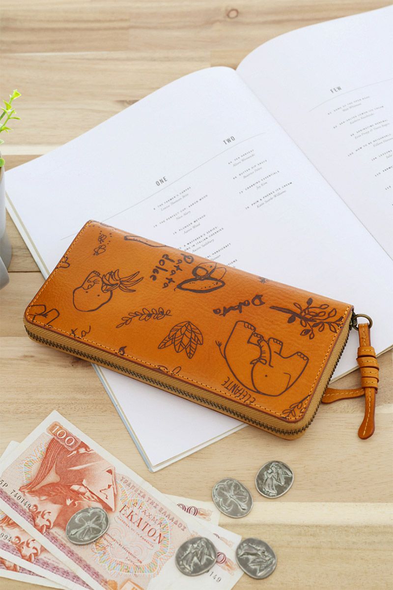 Dakota ダコタ エレファンテ 小銭入れ付き長財布（ラウンドファスナー式 ） 0031782