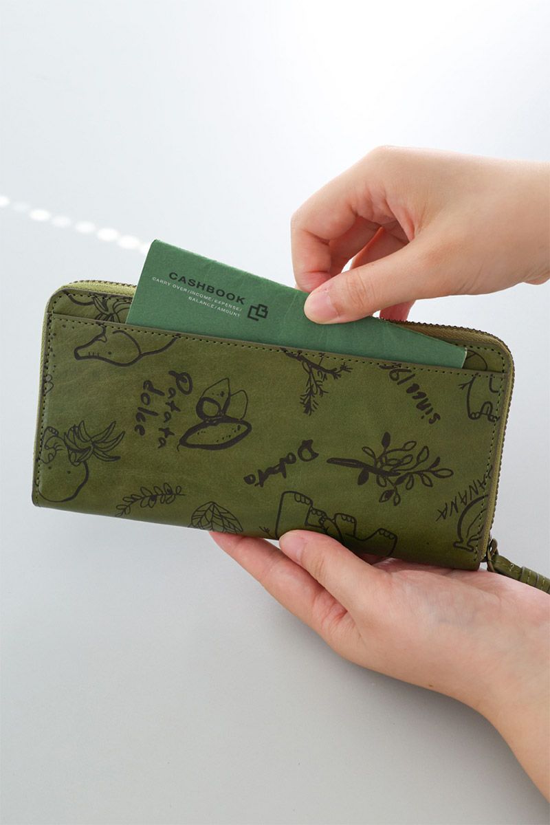 Dakota ダコタ エレファンテ 小銭入れ付き長財布（ラウンドファスナー式 ） 0031782