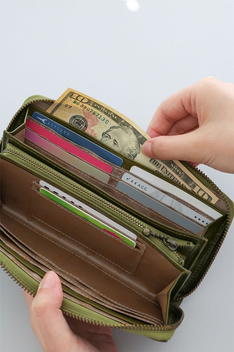 Dakota ダコタ エレファンテ 小銭入れ付き長財布（ラウンドファスナー式 ） 0031782