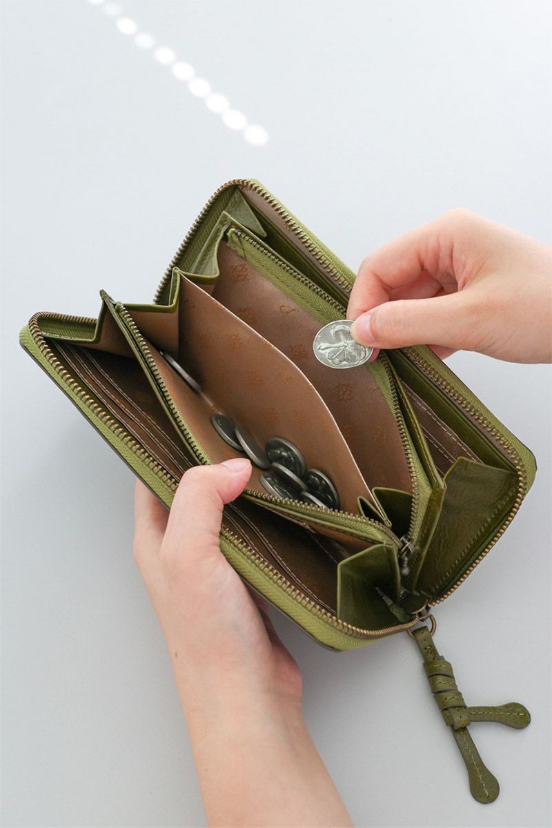 Dakota ダコタ エレファンテ 小銭入れ付き長財布（ラウンドファスナー式 ） 0031782