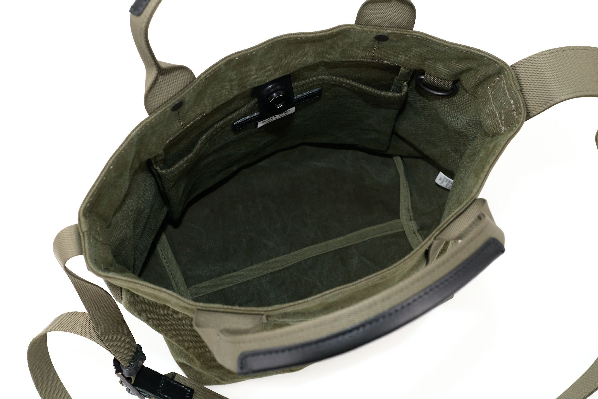 BAGGY PORT バギーポート TIGER CANVAS タイガー帆布 2WAYトートバッグ GRN-884