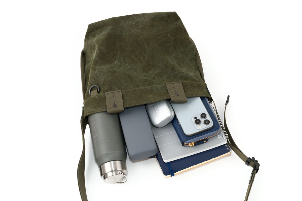 BAGGY PORT バギーポート TIGER CANVAS タイガー帆布 2WAYトートバッグ GRN-884