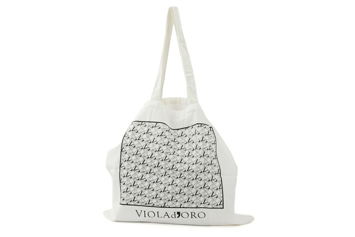 VIOLAd'ORO ヴィオラドーロ ELMO エルモ トートバッグ エコファー Wフェイスムートン V-8969