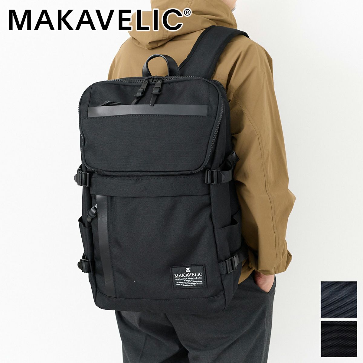 MAKAVELIC マキャベリック CHASE RECTANGLE3 DAYPACK 3123-10102