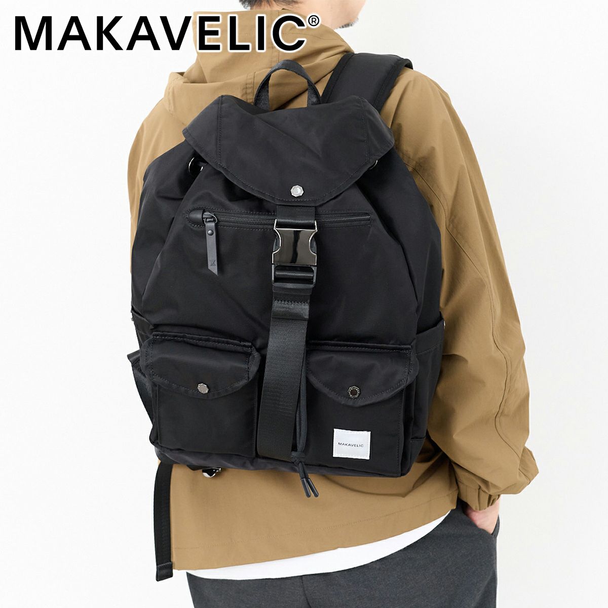 MAKAVELIC マキャベリック SIERRA Grace Double Pocket 2 Backpack 3125-10103