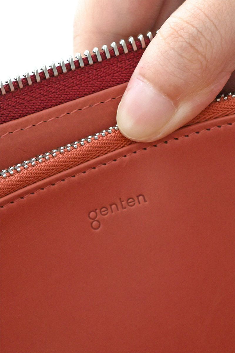 genten ゲンテン Kaleido カレイド 小銭入れ付き長財布（ラウンドファスナー式 ） 44810