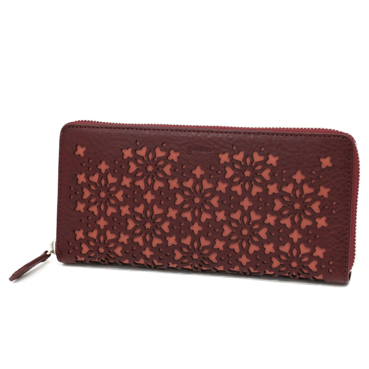 genten ゲンテン Kaleido カレイド 小銭入れ付き長財布（ラウンドファスナー式 ） 44810