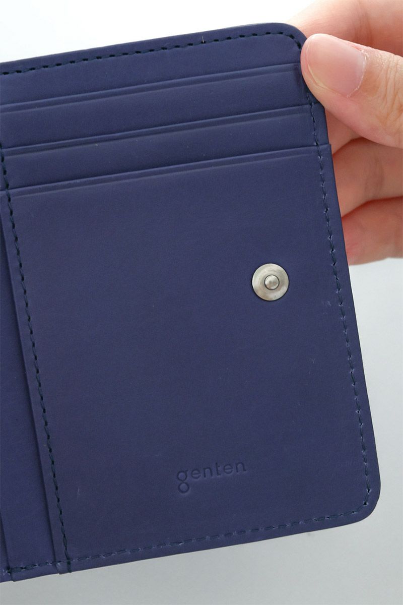 genten ゲンテン Kaleido カレイド 小銭入れ付き二つ折り財布 44811