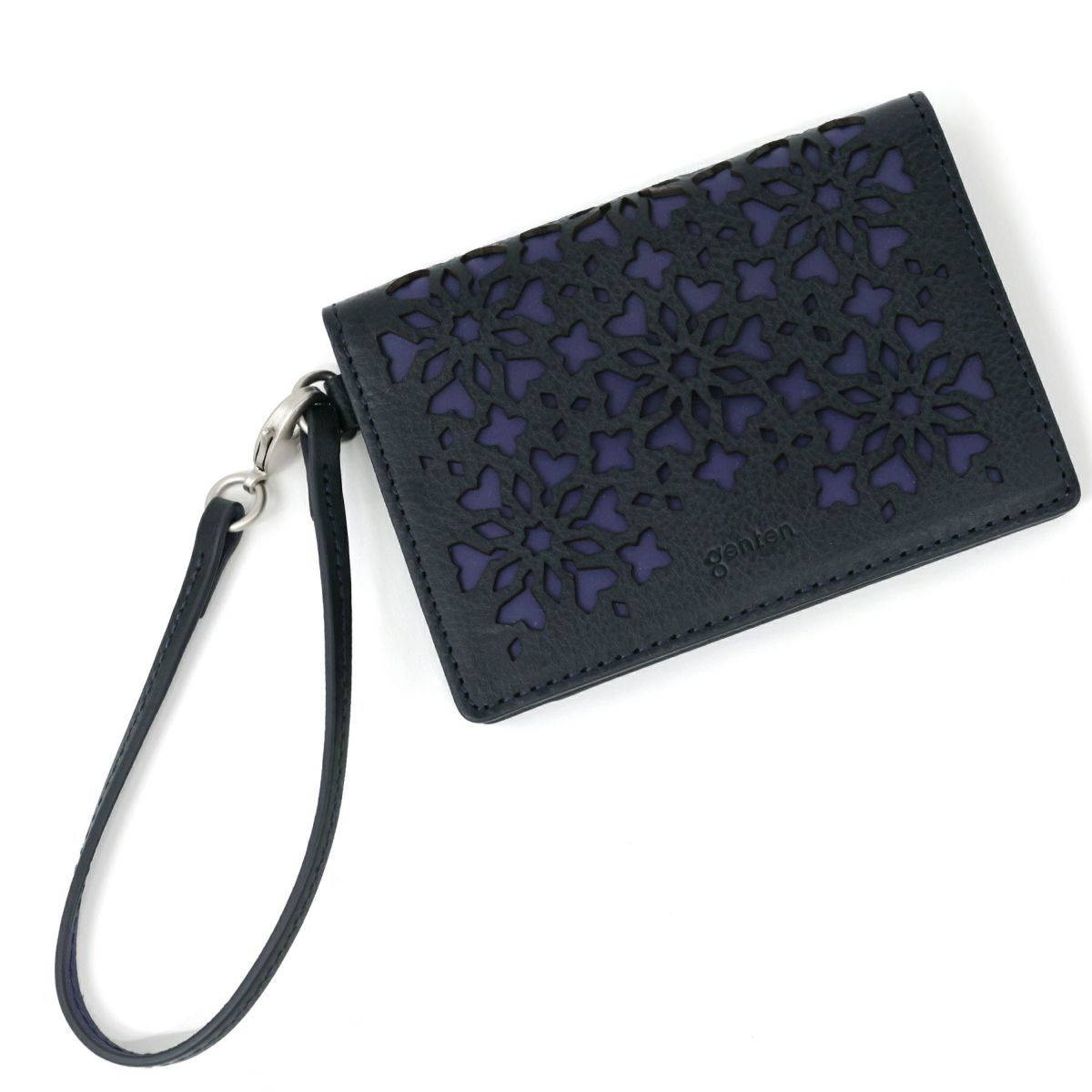 genten ゲンテン Kaleido カレイド 二つ折りパスケース 44813