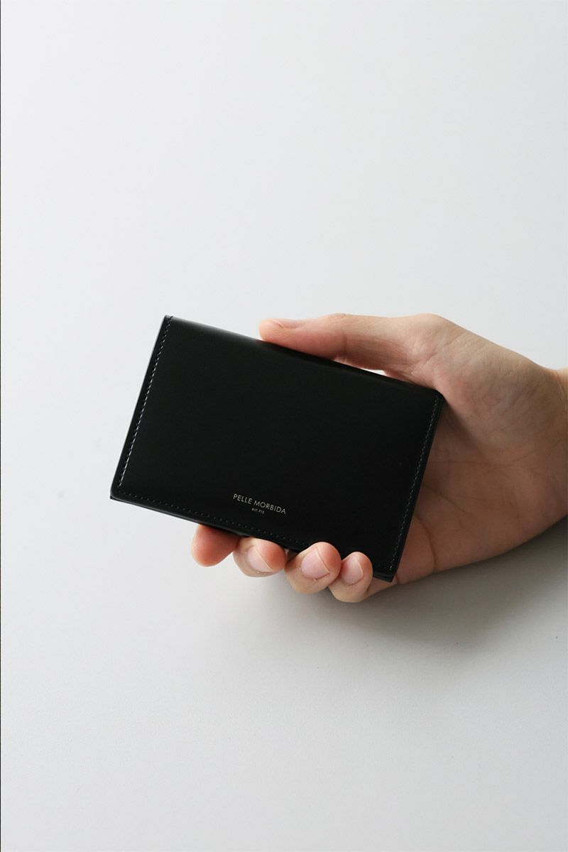 PELLE MORBIDA ペッレモルビダ Barca バルカ カーフレザー シェードラックス 名刺入れ PMO-BA705