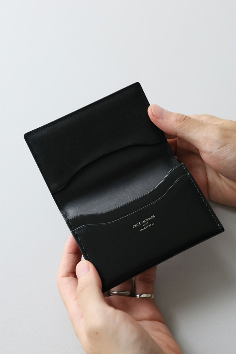 PELLE MORBIDA ペッレモルビダ Barca バルカ カーフレザー シェードラックス 名刺入れ PMO-BA705
