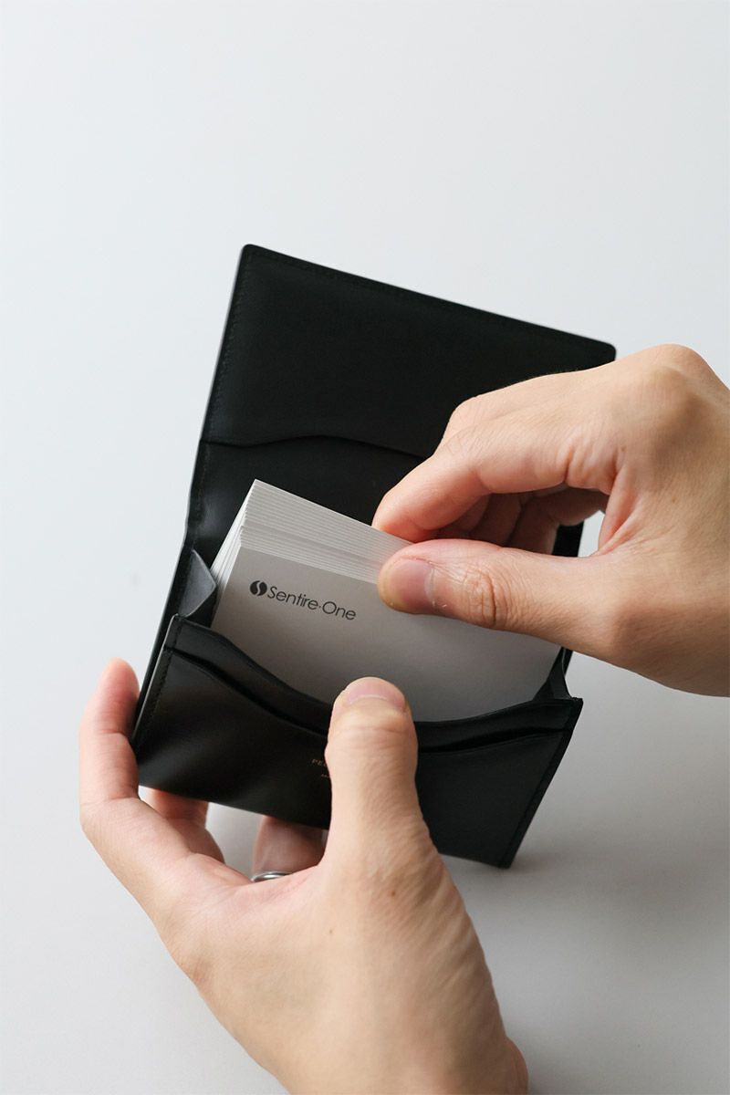 PELLE MORBIDA ペッレモルビダ Barca バルカ カーフレザー シェードラックス 名刺入れ PMO-BA705