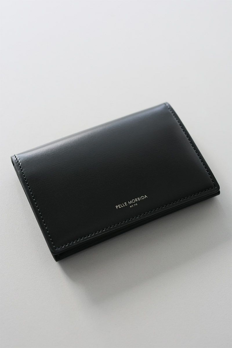 PELLE MORBIDA ペッレモルビダ Barca バルカ カーフレザー シェードラックス 名刺入れ PMO-BA705