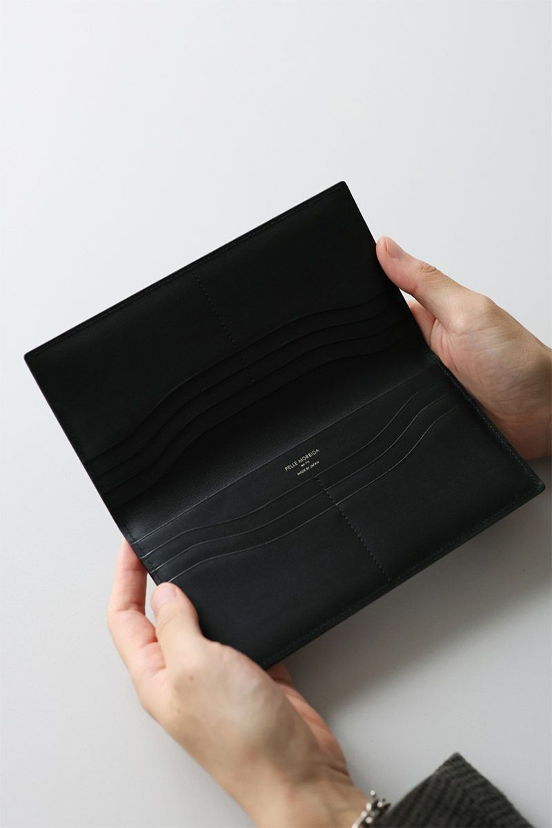 PELLE MORBIDA ペッレモルビダ Barca バルカ カーフレザー シェードラックス 長財布 PMO-BA708