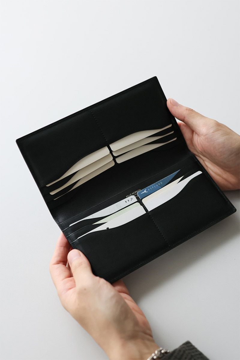 PELLE MORBIDA ペッレモルビダ Barca バルカ カーフレザー シェードラックス 長財布 PMO-BA708