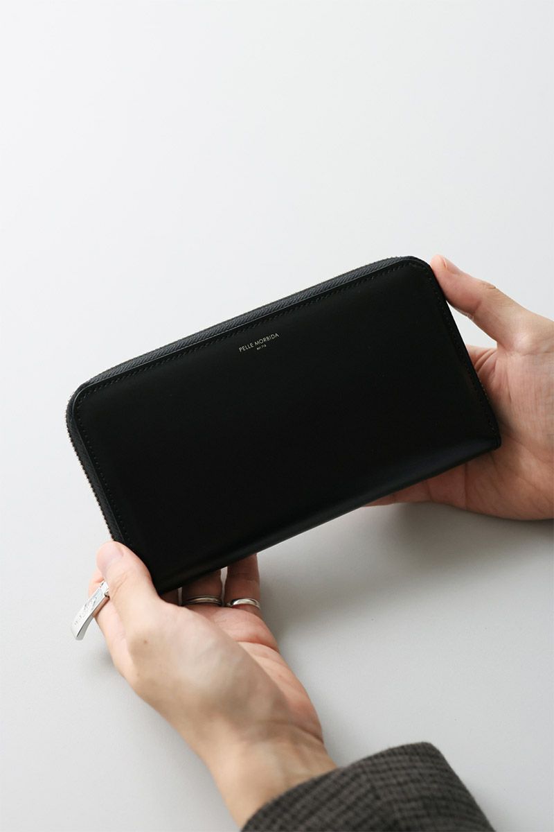 PELLE MORBIDA ペッレモルビダ Barca バルカ カーフレザー シェードラックス 長財布 PMO-BA711