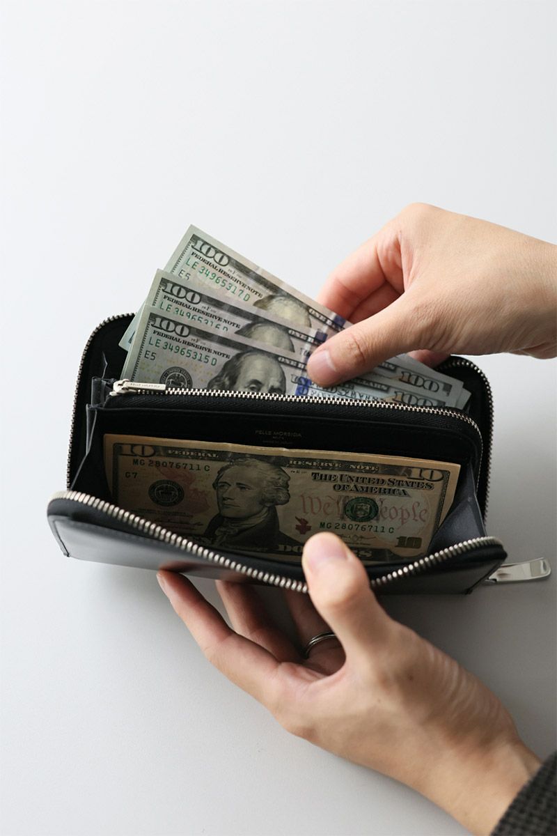 PELLE MORBIDA ペッレモルビダ Barca バルカ カーフレザー シェードラックス 長財布 PMO-BA711