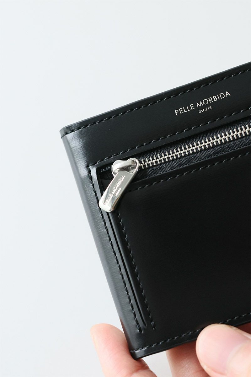 PELLE MORBIDA ペッレモルビダ Barca バルカ カーフレザー シェードラックス コンパクトウォレット PMO-BA729